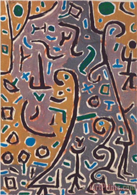 Paul Klee Fuelle C 1938 Art Painting