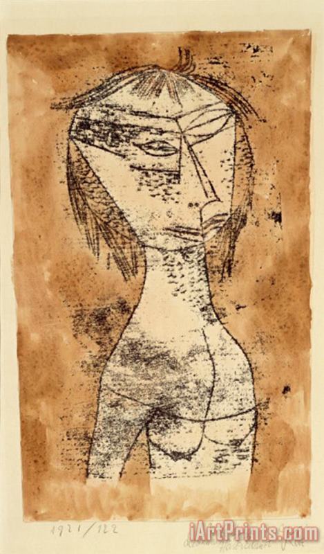 Paul Klee The Saint of Inner Light 1921 Art Painting