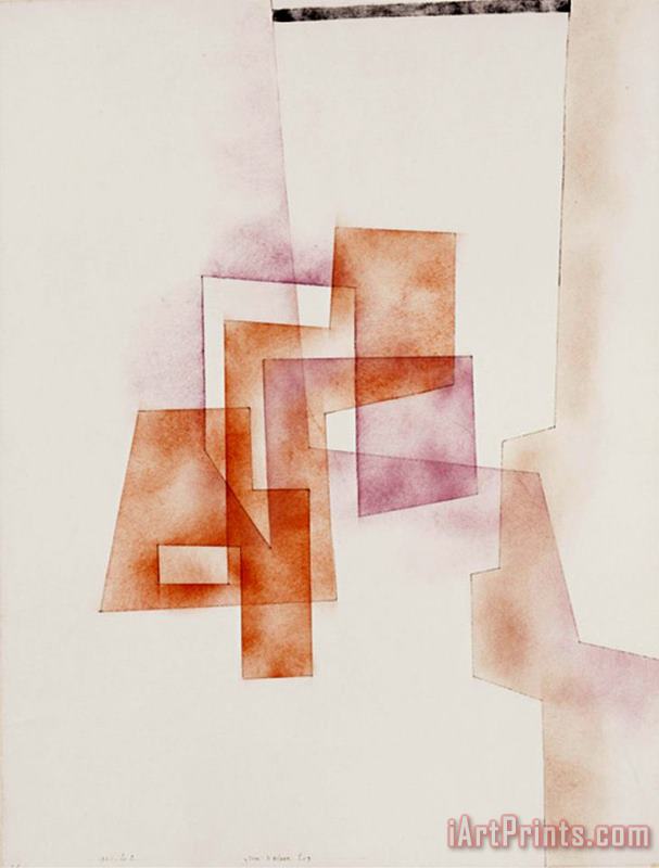 Paul Klee To The White Door Sum Weissen Tor Art Print
