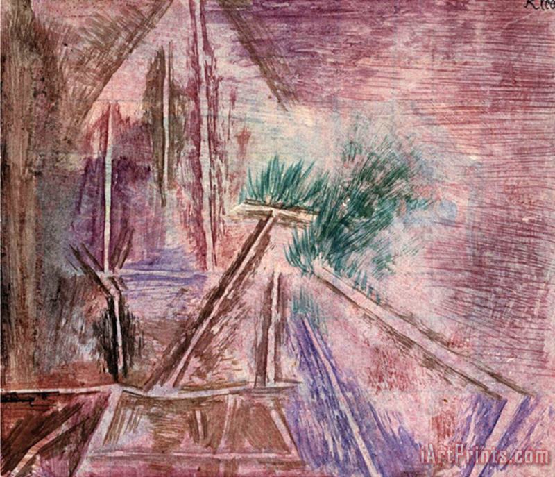 Paul Klee Wege Im Sand II Art Painting