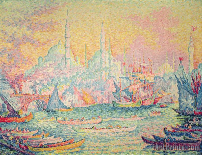 Paul Signac Istanbul Art Print