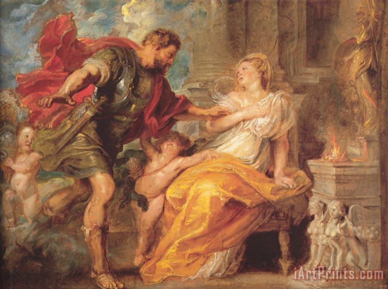 Peter Paul Rubens Mars And Rhea Silvia Art Painting