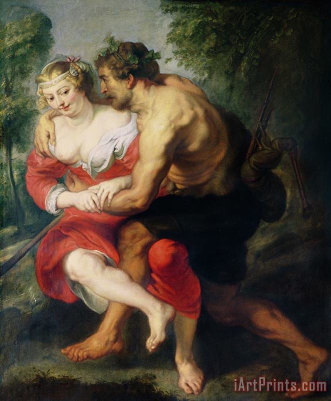 Pastoral Scene painting - Peter Paul Rubens Pastoral Scene Art Print