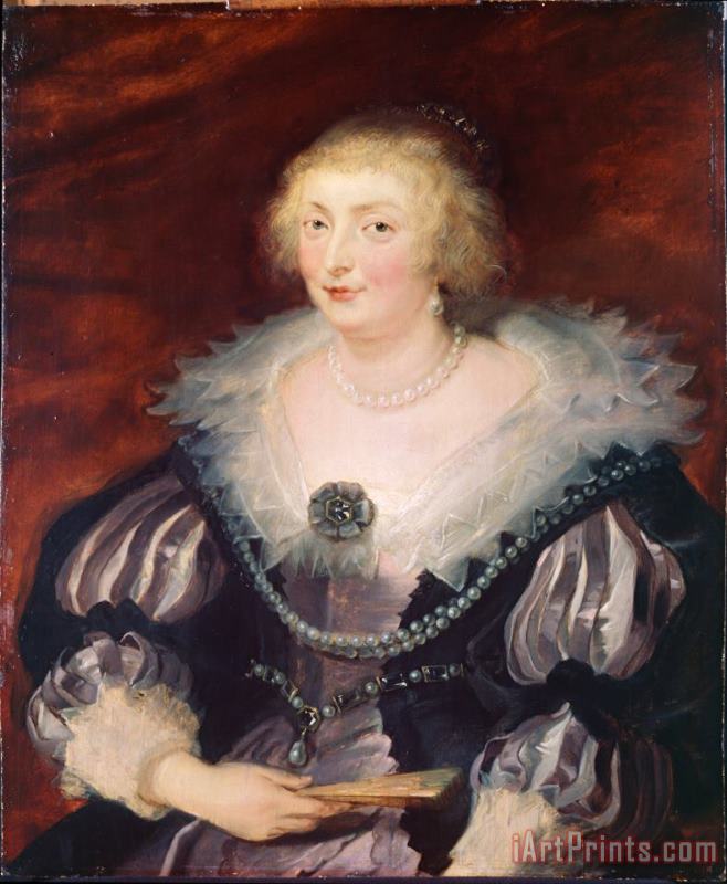 Peter Paul Rubens Portrait of a Lady Art Painting