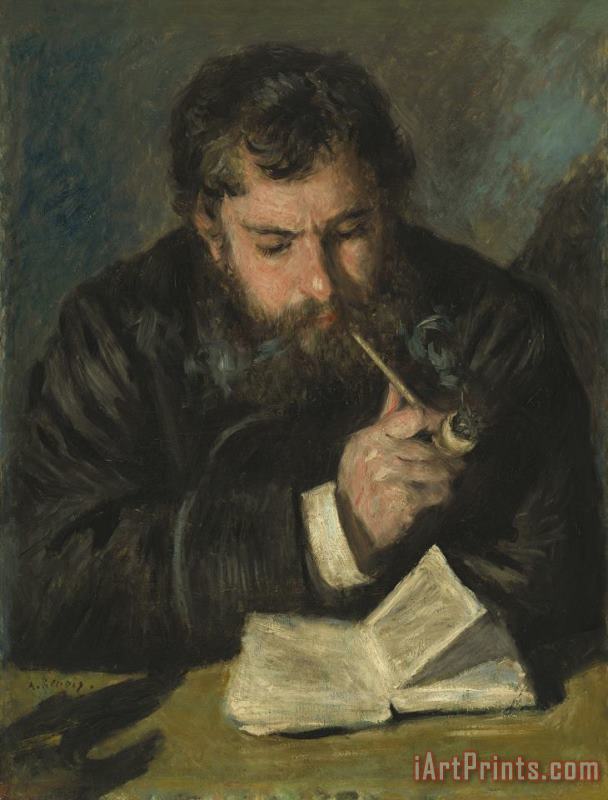 Pierre Auguste Renoir Claude Monet Art Painting
