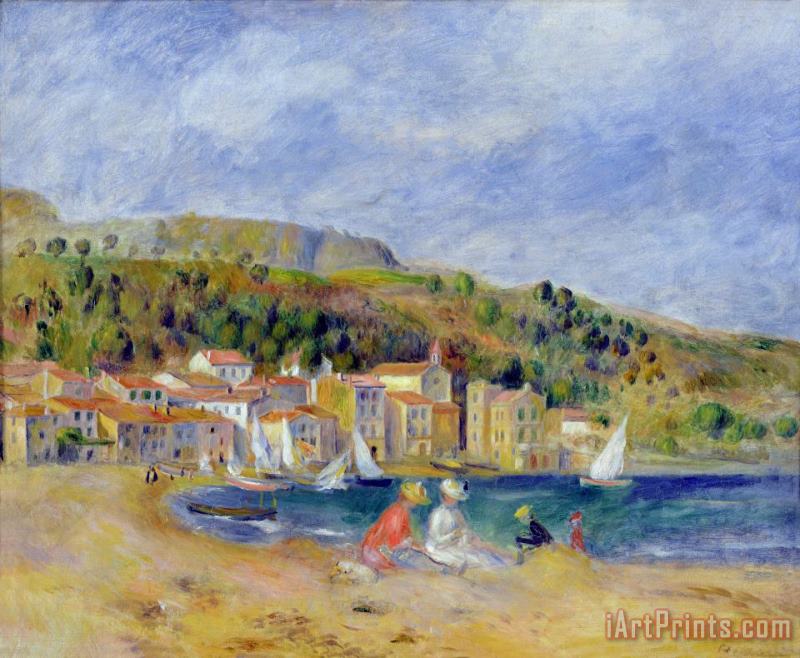 Le Lavandou painting - Pierre Auguste Renoir Le Lavandou Art Print