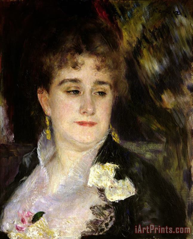 Pierre Auguste Renoir Madame Georges Charpentier (1848 1904) Art Print