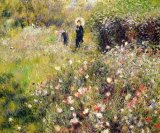 Pierre Auguste Renoir - Summer Landscape painting