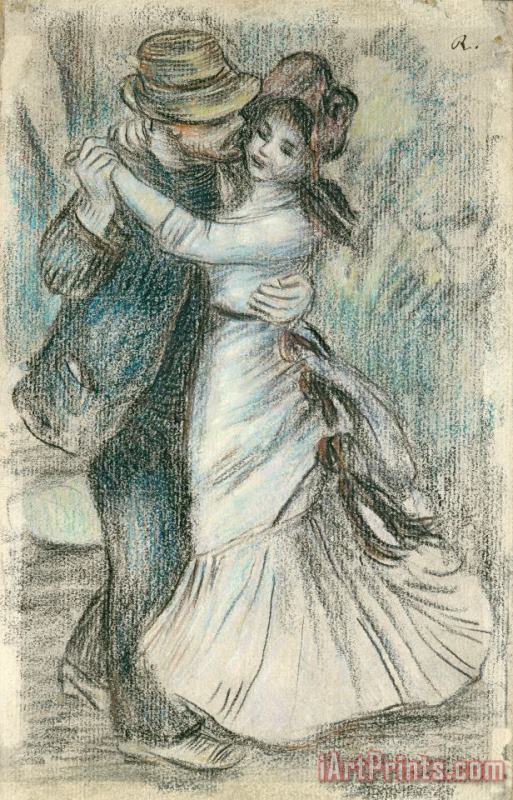 The Dance painting - Pierre Auguste Renoir The Dance Art Print