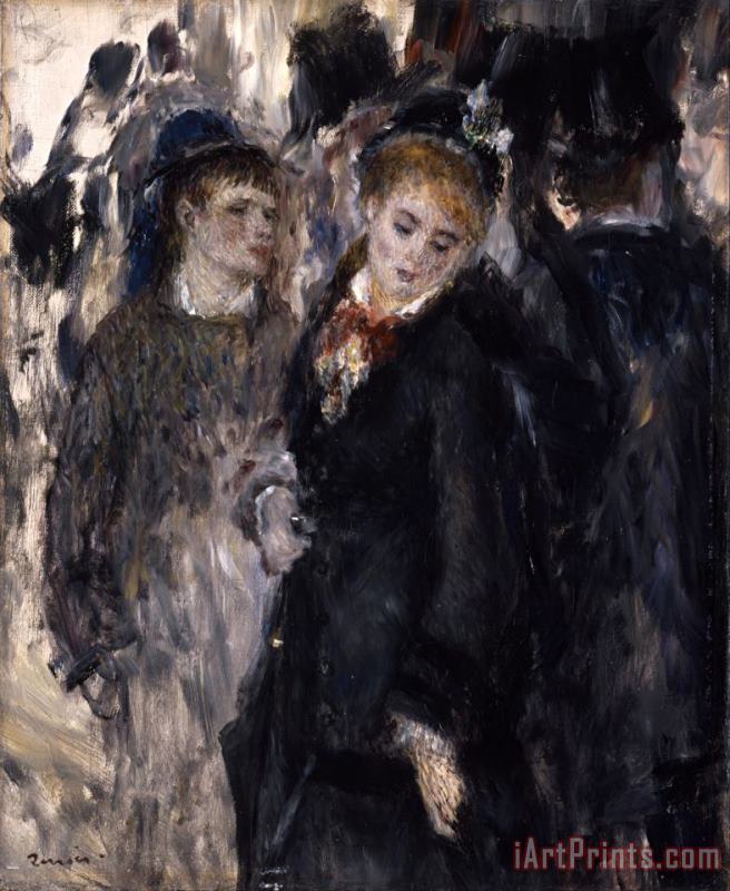 Pierre Auguste Renoir Young Girls Art Painting