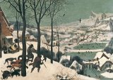 Pieter the Elder Bruegel - Hunters in the Snow painting
