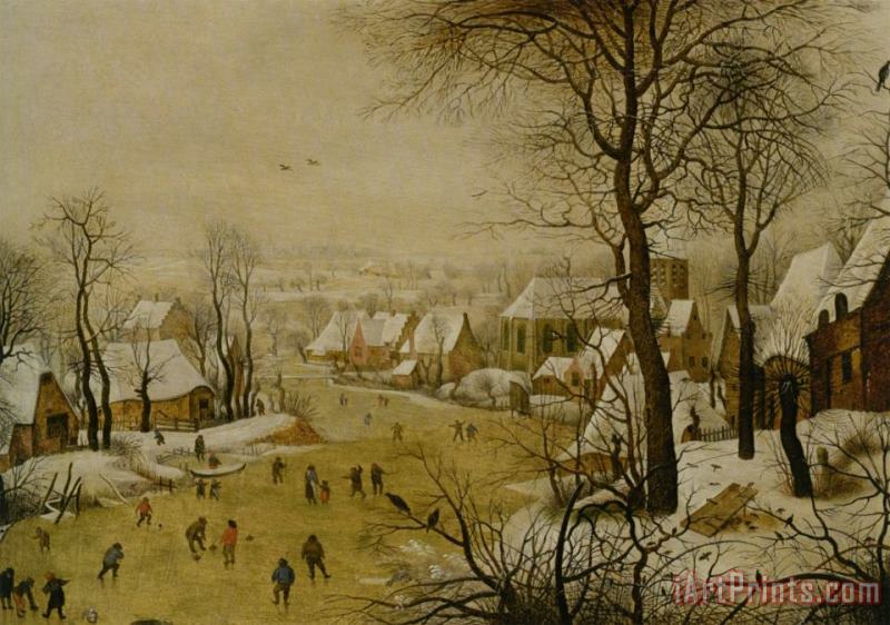 Pieter the Younger Brueghel The Bird Trip Art Painting