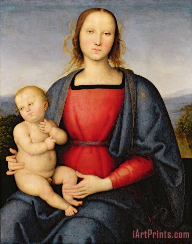 Pietro Perugino Madonna and Child Art Painting
