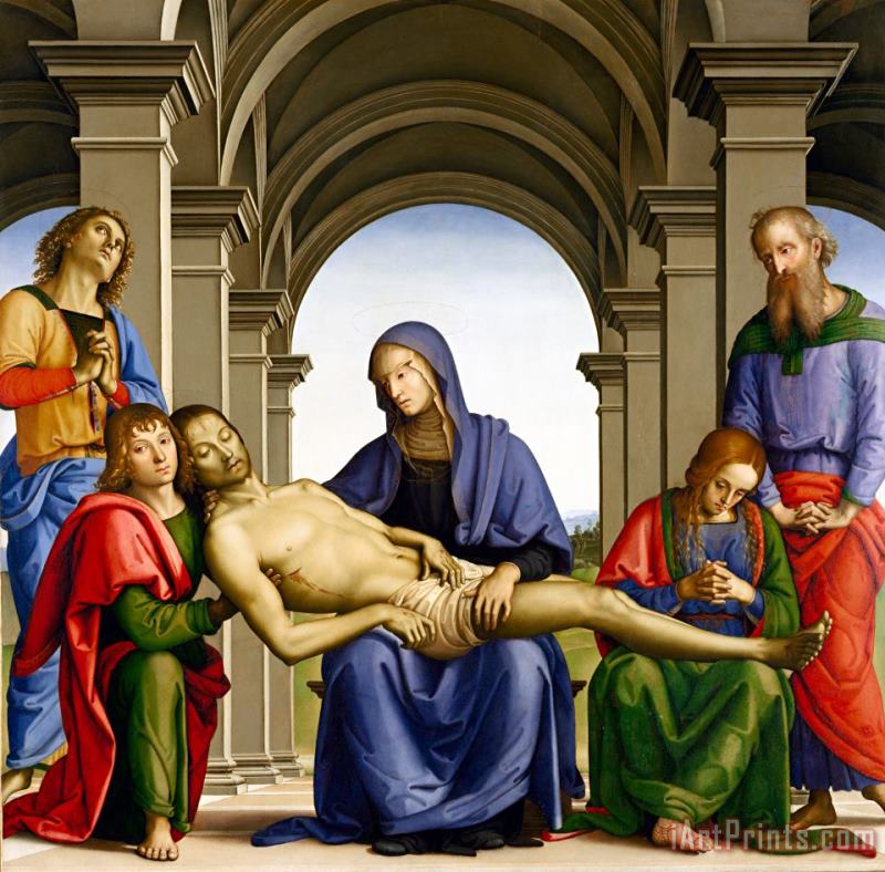 Pietro Perugino Pieta Art Print