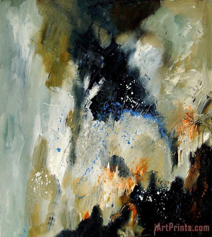 Abstract 070808 painting - Pol Ledent Abstract 070808 Art Print