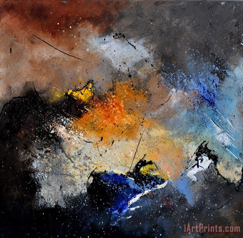 Abstract 66216092 painting - Pol Ledent Abstract 66216092 Art Print