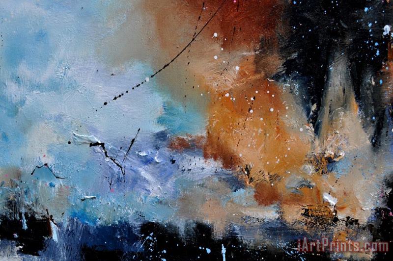 Abstract 684124 painting - Pol Ledent Abstract 684124 Art Print