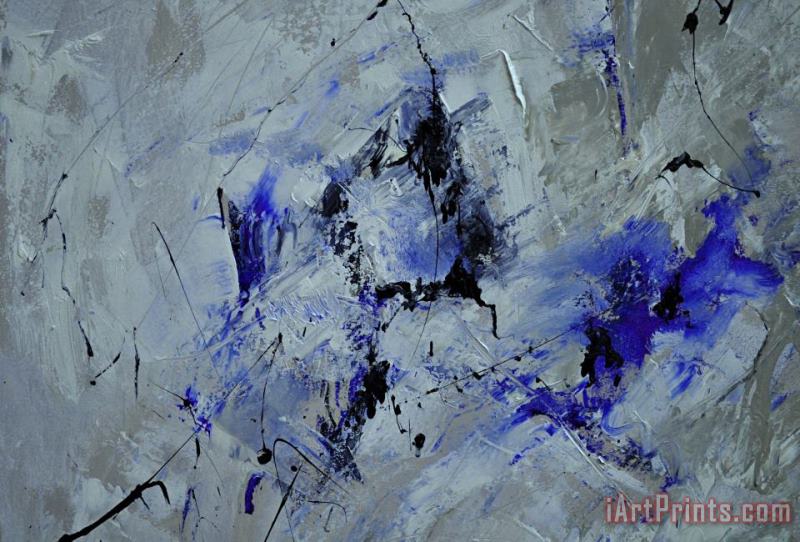 Abstract 6911212 painting - Pol Ledent Abstract 6911212 Art Print