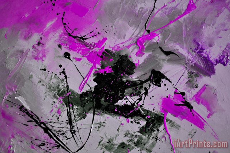 Abstract 69112158 painting - Pol Ledent Abstract 69112158 Art Print