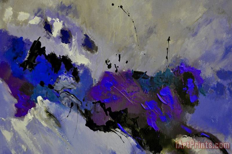 Abstract 69451223 painting - Pol Ledent Abstract 69451223 Art Print