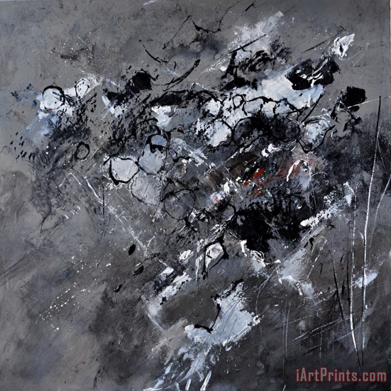 Abstract 8821202 painting - Pol Ledent Abstract 8821202 Art Print