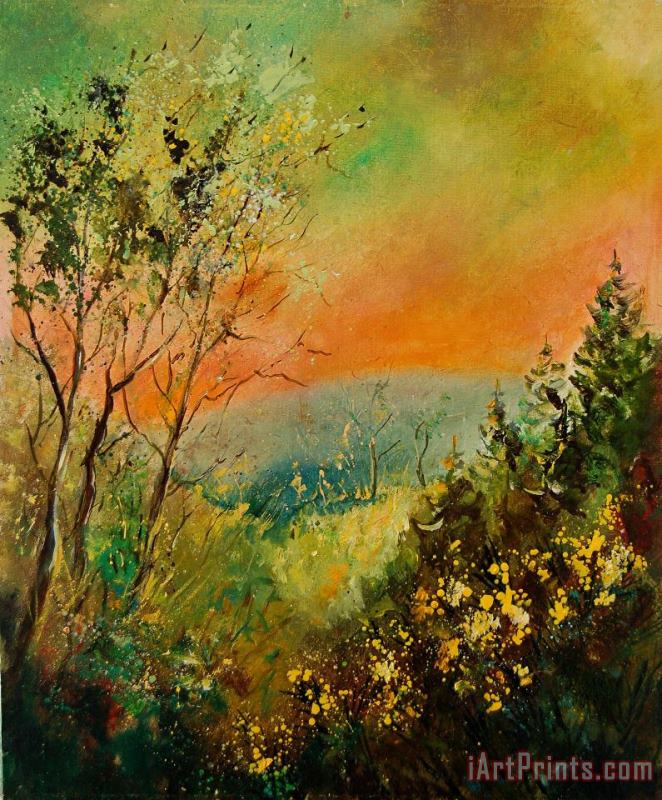 Pol Ledent Autumn landscape 5698 Art Painting