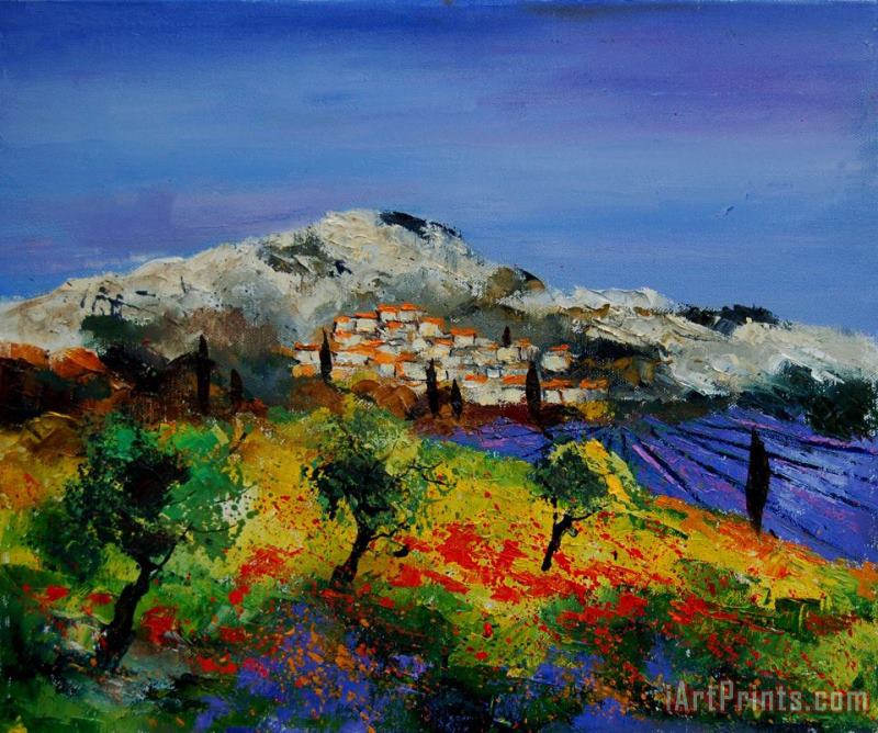 Provence 569010 painting - Pol Ledent Provence 569010 Art Print