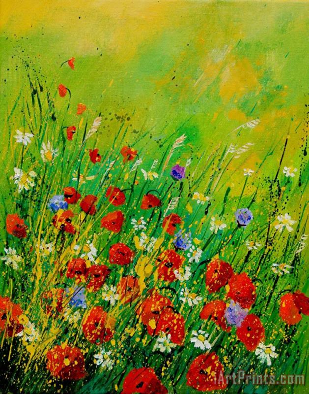 Pol Ledent Red Poppies 450708 Art Painting