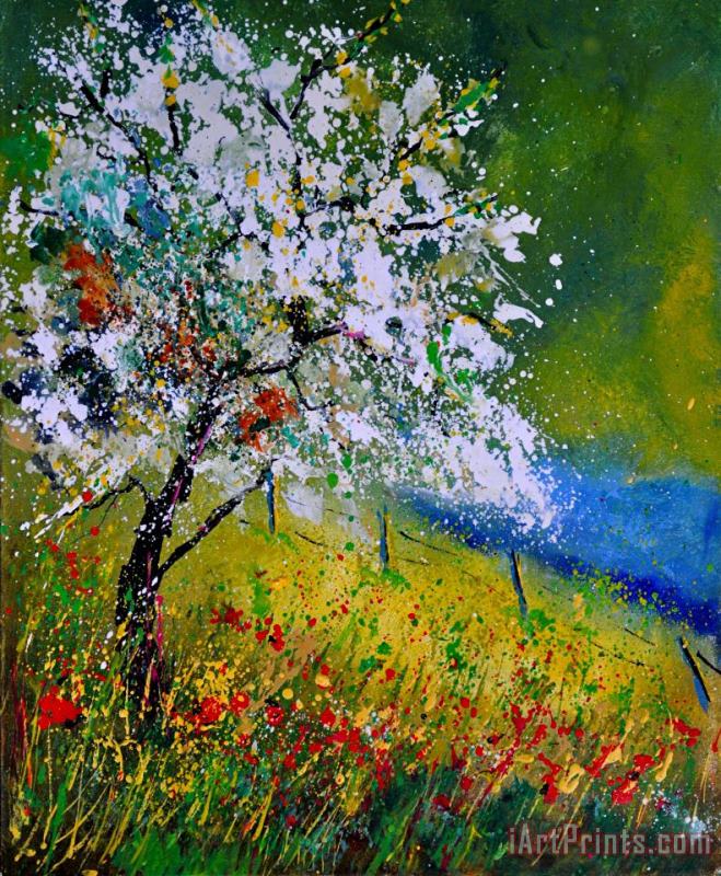 Spring 451110 painting - Pol Ledent Spring 451110 Art Print