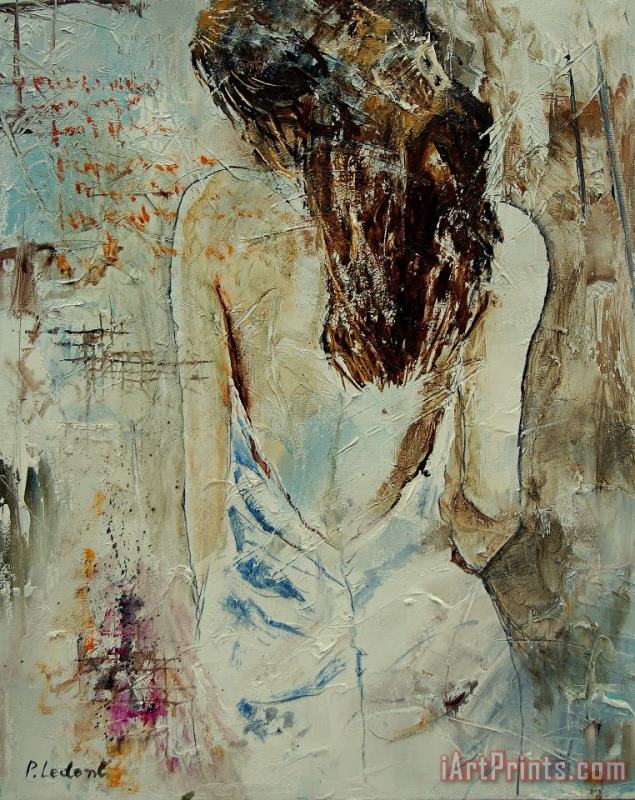 Young Girl 64 painting - Pol Ledent Young Girl 64 Art Print