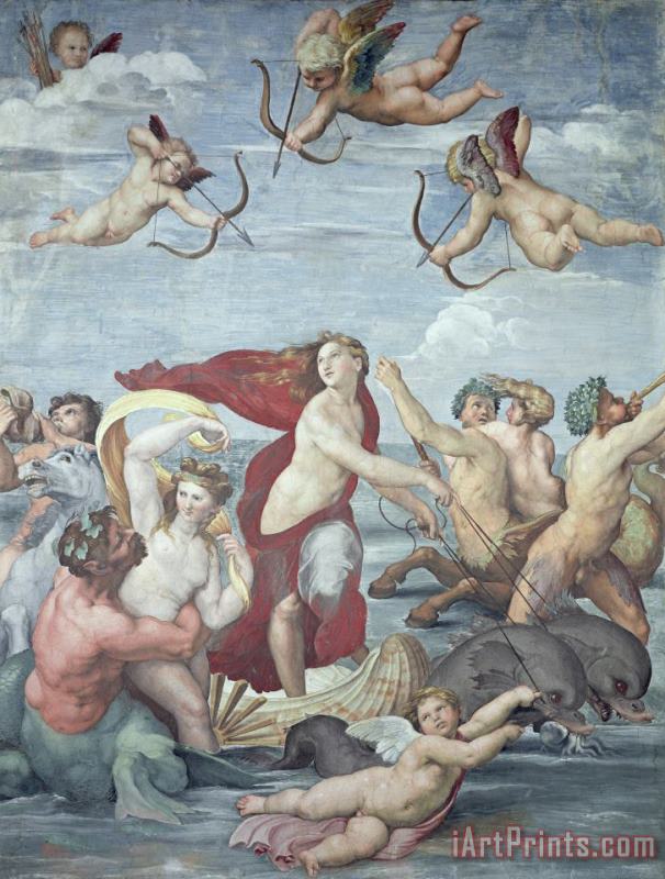 Raphael The Triumph of Galatea Art Painting