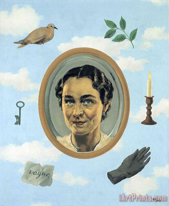 rene magritte Georgette 1937 Art Painting