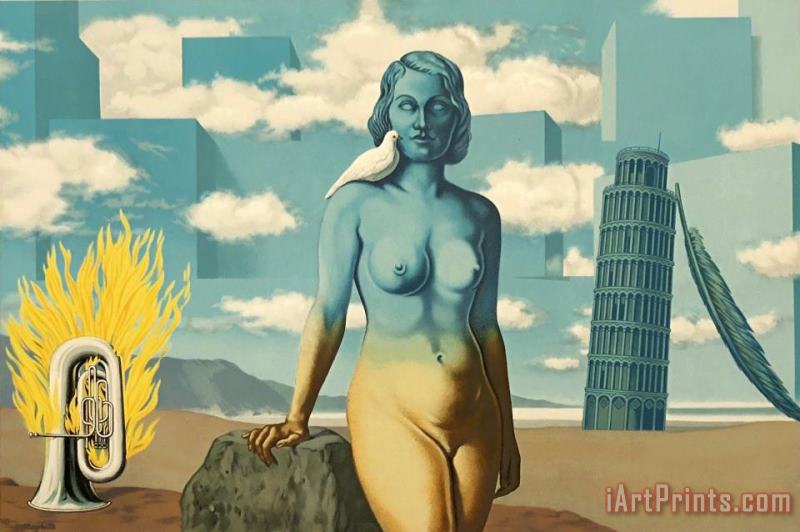 rene magritte Le Domaine Enchante VI, 1968 Art Painting
