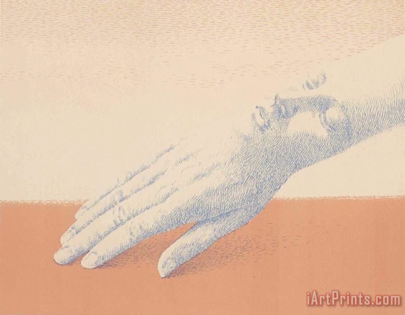 rene magritte Les Bijoux Indiscrets, 1963 Art Print