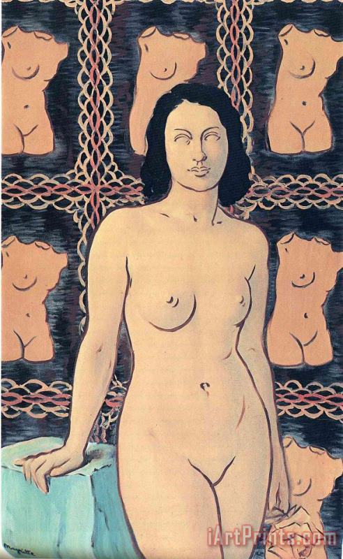 rene magritte Lola De Valence 1948 Art Painting