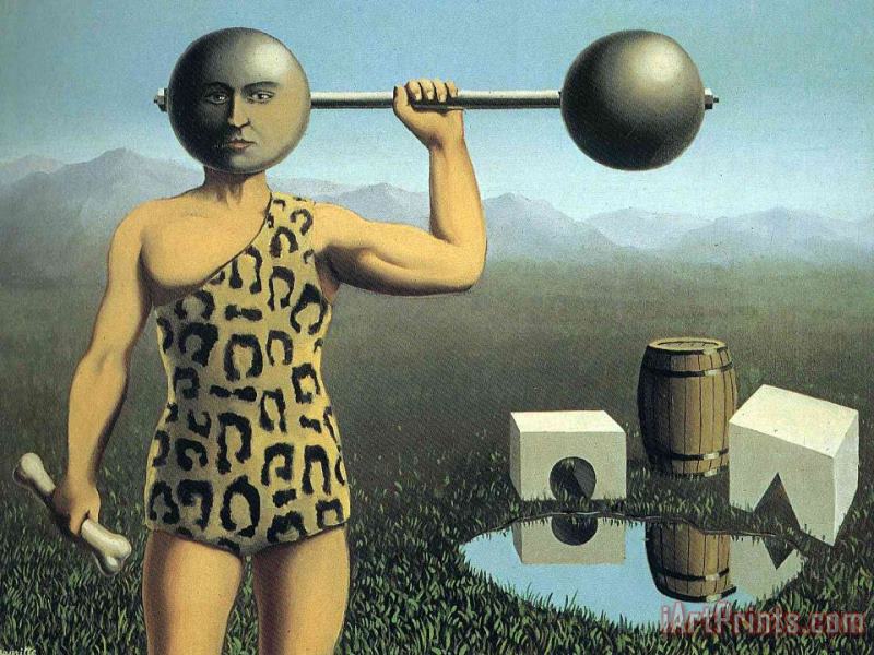rene magritte Perpetual Motion 1935 Art Painting