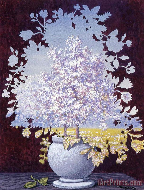 rene magritte The Flash 1959 Art Painting