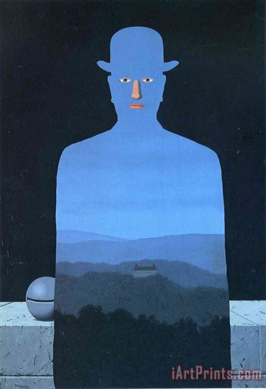 The King's Museum 1966 painting - rene magritte The King's Museum 1966 Art Print