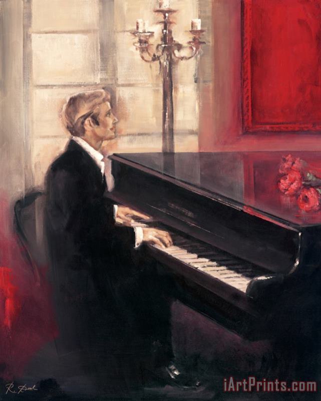 Song for a Lady painting - Robert Duval Song for a Lady Art Print