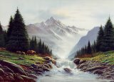 Robert Foster - Bear Mountain painting