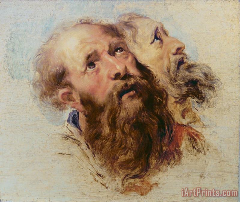 Two Apostles painting - Rubens Two Apostles Art Print