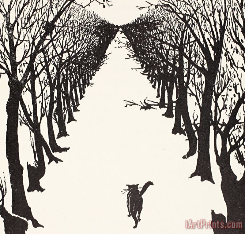 The Cat That Walked By Himself painting - Rudyard Kipling The Cat That Walked By Himself Art Print