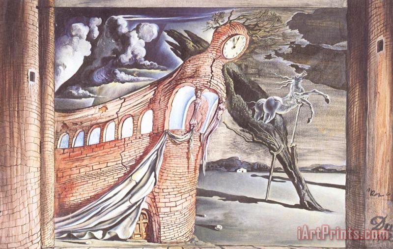 Salvador Dali Decor for Romeo Et Juliet Art Print