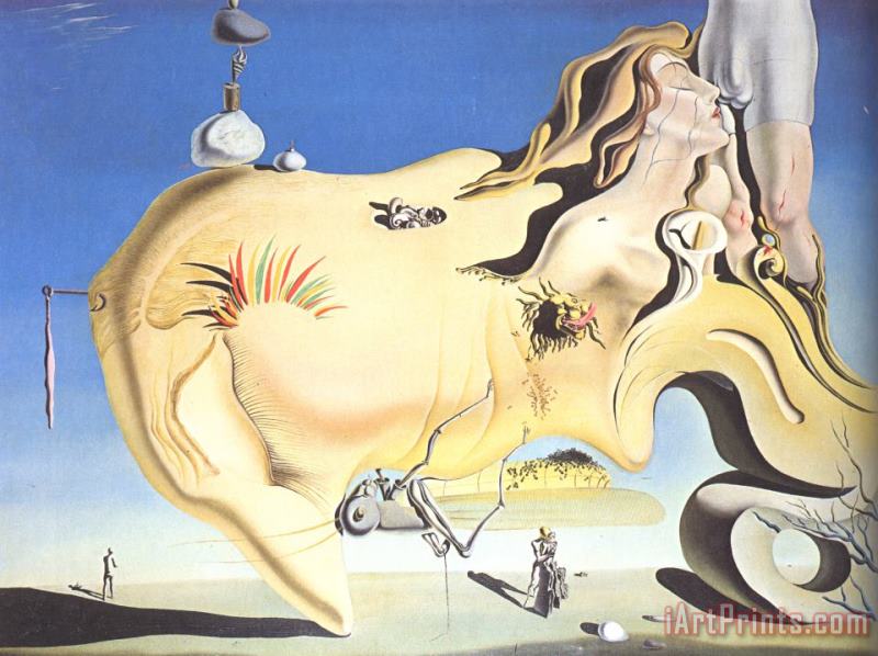 Salvador Dali The Great Masturbator 1929 Art Painting