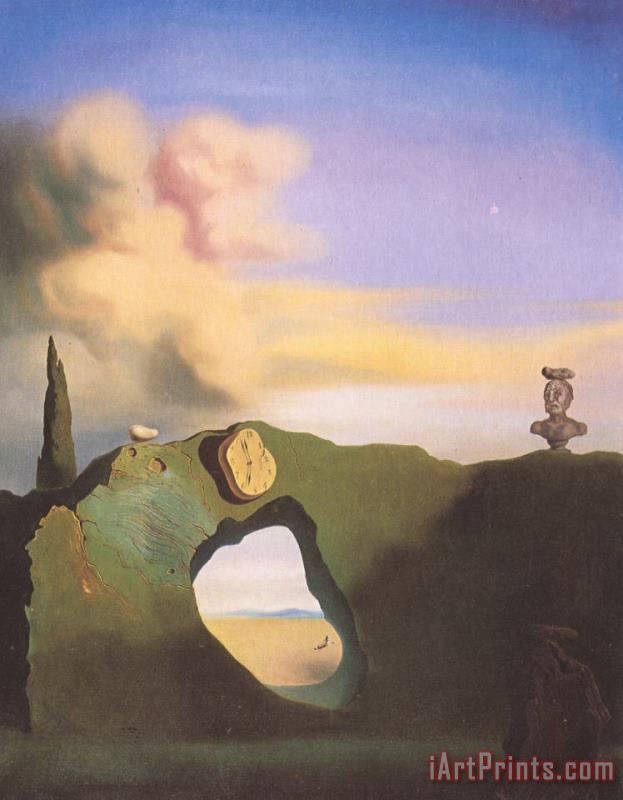 Salvador Dali The Triangular Hour 1933 Art Painting