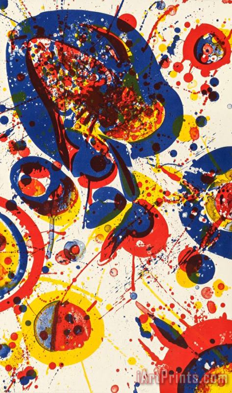 Sam Francis An Other Set X (from The Pasadena Box), 1963 Art Painting