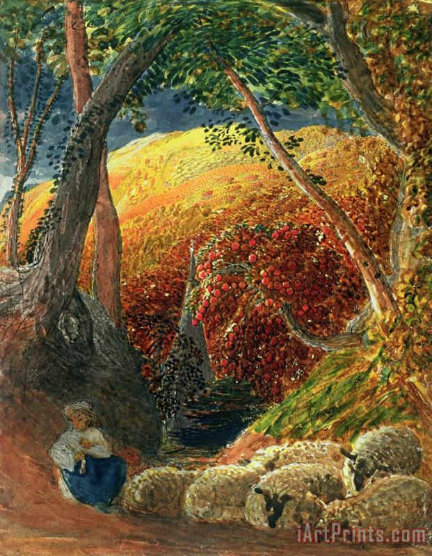Samuel Palmer The Magic Apple Tree Art Painting