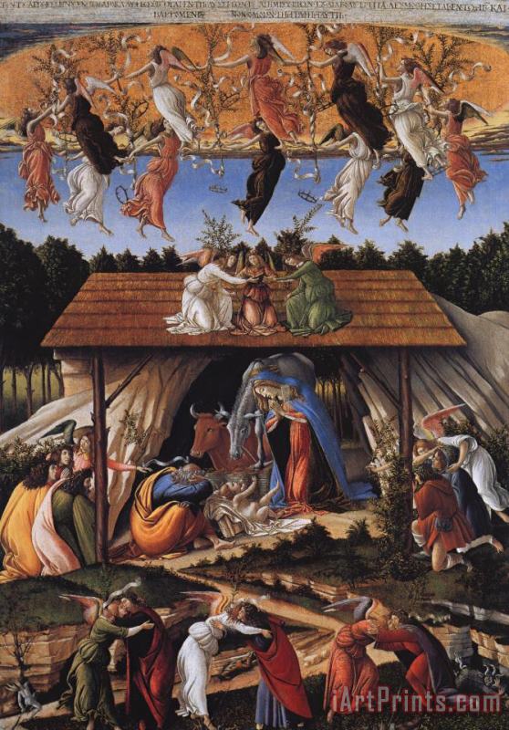 Sandro Botticelli Mystic Nativity Art Print
