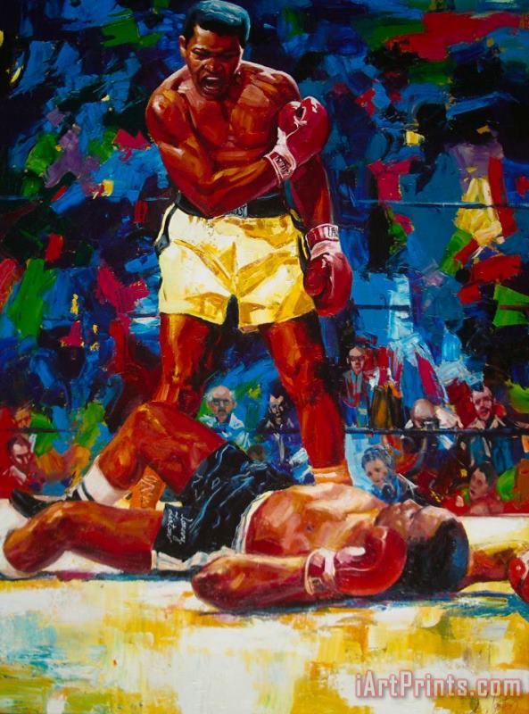 Sergey Ignatenko Muhammad Ali Art Painting