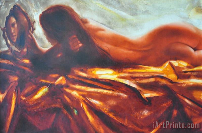 Sergey Ignatenko The amber speck of light Art Painting